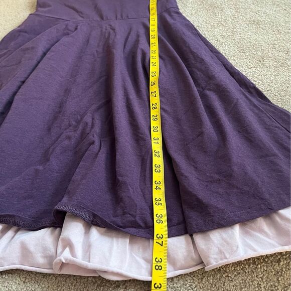 Womens Matilda Jane Lavender Queen of Hearts 3/4 Sleeve Fit & Flare Dress Size S - Picture 10 of 10